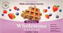 Load image into Gallery viewer, Mixed Berry Waffles.